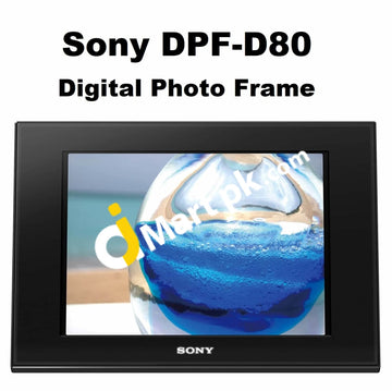 Sony Dpf-D80 Digital Photo Frame 8 Lcd - Imported From Uk